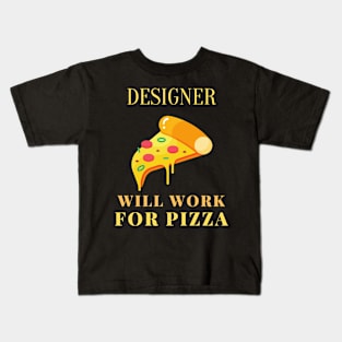 Pizza designer Kids T-Shirt